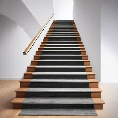 In the year 3050, stair-rods are equipped with anti-gravity technology to levitate the stair-carpets.
