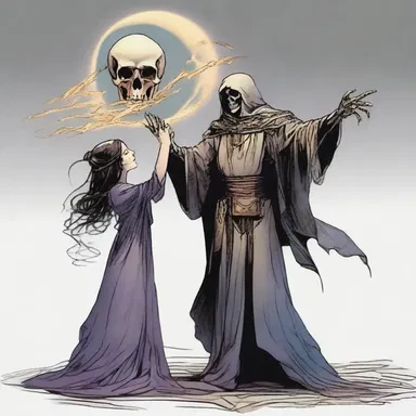 The sorceress cast a spell, causing the carpal bones of her enemy to lock, rendering him helpless.