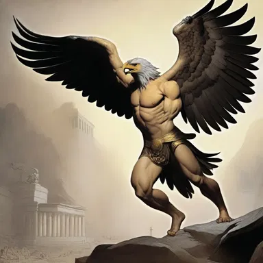 In Greek mythology, Prometheus was punished by having his liver pecked out by an eagle every day for eternity.