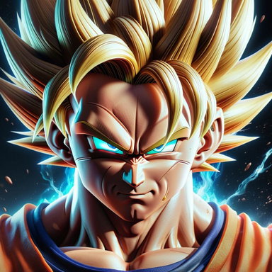 Realistic 4K Dragon Ball Portrait