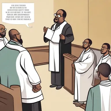 The sermon pointlessly went on for hours without any clear message.
