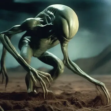 In the sci-fi movie, the alien creature's root hair was depicted to have the ability to absorb nutrients from the soil.