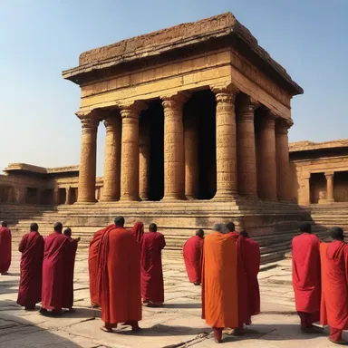 The staleness of the temple air dampened the spiritual experience for the worshippers.