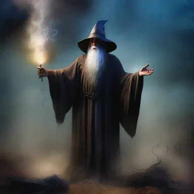 As the ancient wizard cast his spell, the dark creatures vaporized and vanished into thin air.