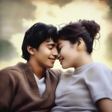 Their love was so intense that it seemed to vaporize all their worries and troubles, leaving only happiness and bliss in their hearts.