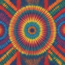 Generate a tie-dye logo for ABIRE KE, boasting vibrant, interconnected patterns that reflect a diversity of cultures. The colors should blend harmoniously, signifying unity and multicultural celebration.