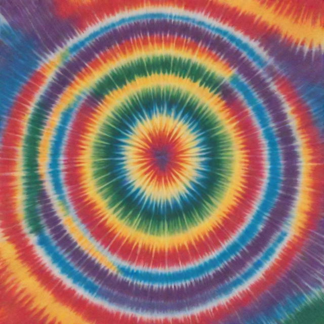 Generate a tie-dye logo for ABIRE KE, boasting vibrant, interconnected patterns that reflect a diversity of cultures. The colors should blend harmoniously, signifying unity and multicultural celebration.