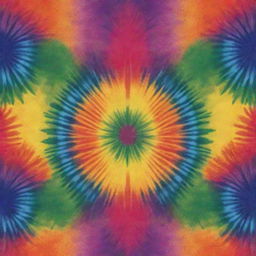 Generate a tie-dye logo for ABIRE KE, boasting vibrant, interconnected patterns that reflect a diversity of cultures. The colors should blend harmoniously, signifying unity and multicultural celebration.