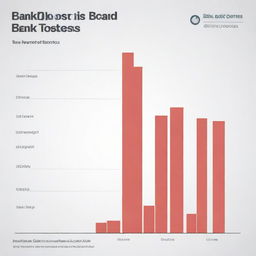 An infographic showing the growth of bank deposits. The graphic includes a rising bar chart with the horizontal axis showing time periods, and the vertical axis indicating the amount of deposits