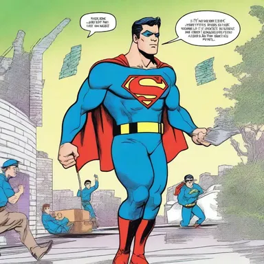 As the superhero team's loyal toter, Clark carries their supplies while they battle against evil forces.