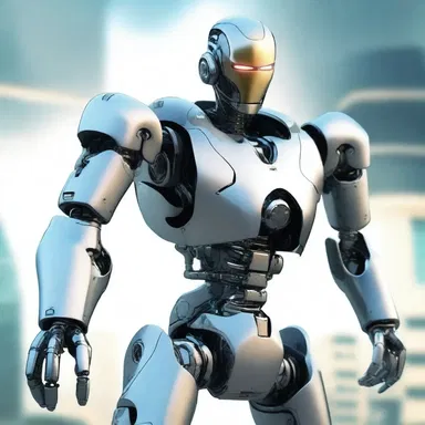 In the science fiction novel, the protagonist's advanced humanoid robot serves as his faithful Man Friday.