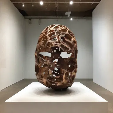 Incidentally, I came across a stunning piece of art while visiting the gallery.