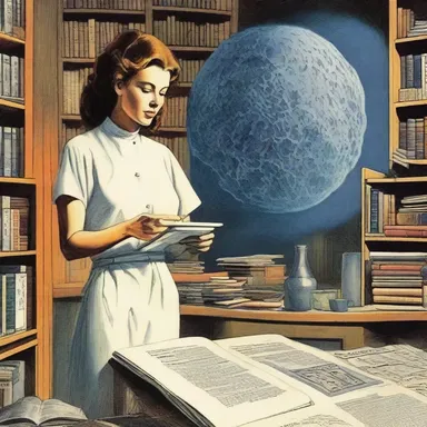 As she read the last chapter of the thrilling science fiction novel, a frisson ran down her spine.