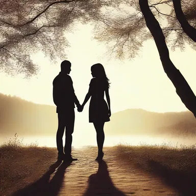She promised to love him eternally, throughout all the ups and downs of life.