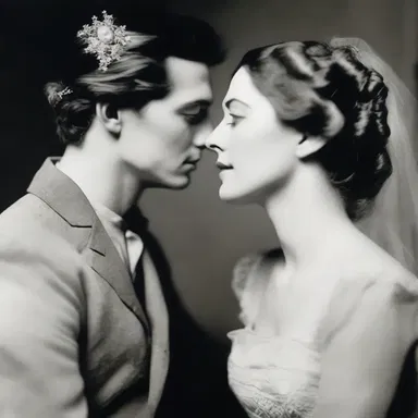 Despite the censure from society, the star-crossed lovers eloped and married in secret.