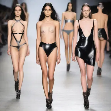 The fashion editor decided to censure the designer's latest collection during the runway show.