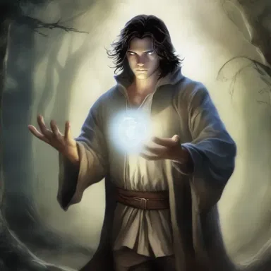 In the fantasy novel, the protagonist discovered a magical piece of optical flint that granted them supernatural powers.