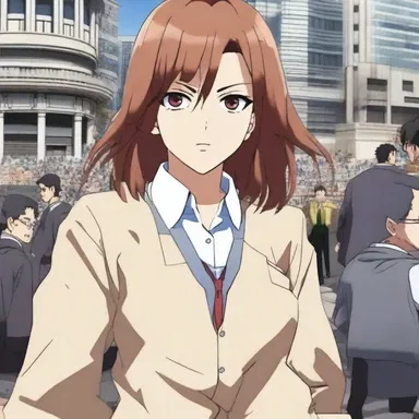 In the anime series, the protagonist delivers a tirade against the corrupt government, denouncing their actions and demanding justice.