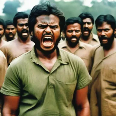 The film featured an intense tirade by the main character, expressing their anger and frustration towards society's apathy towards the environment.