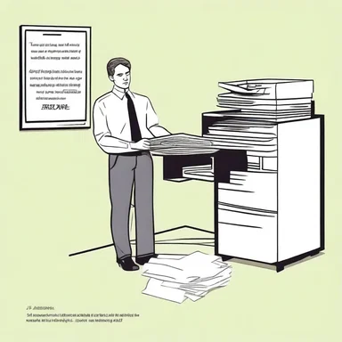 The office was so short-staffed that the printer applied for overtime.