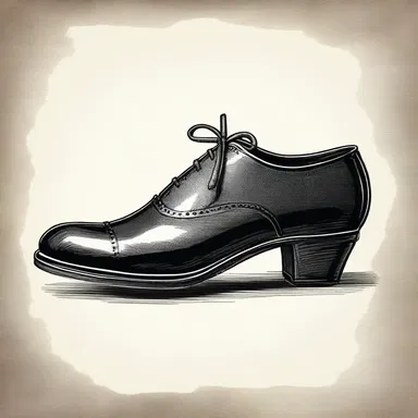 The half sole shoe became a symbol of resilience and determination in the classic literature piece, representing the character's journey towards self-discovery.