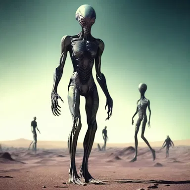 In the science fiction novel, the bipedal alien beings from the distant planet moved gracefully on their two feet.