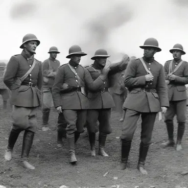 The soldiers displayed unenthusiastic behavior during the battle, reflecting the exhaustion of their long and arduous campaign.