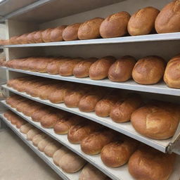 A traditional bakery filled with an assortment of baked goods freshly preserved