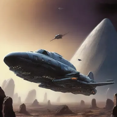 In the science fiction novel, the unalert crew fails to notice the approaching enemy spaceship until it is too late.
