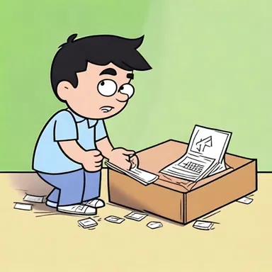 In the cartoon, the unalert character falls into a series of traps because they are not paying attention to their surroundings.
