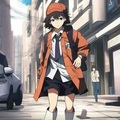 In the anime series, the unalert protagonist walks into a dangerous situation without realizing the potential danger.