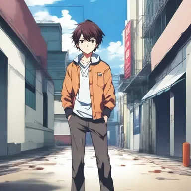 In the anime series, the unalert protagonist walks into a dangerous situation without realizing the potential danger.