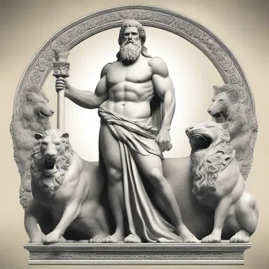 In Greek mythology, the god Zeus was known to assume the simulacrum of animals to interact with humans.