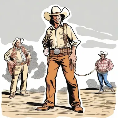 Why did the trail boss bring a lasso to the comedy show? Because he wanted to make sure his jokes had plenty of punchlines!