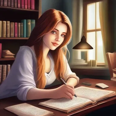 Writing a fantasy novel was always her dream, but with her busy schedule, it had to be put on the back burner for now.
