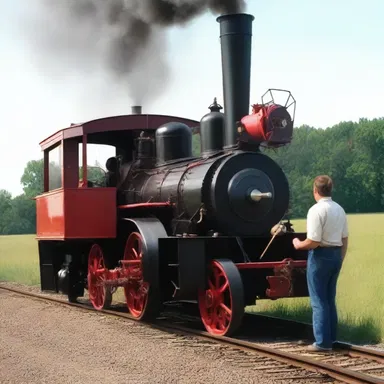 The movie 'The Grease Monkey' tells the story of an aspiring oiler who wants to keep the old steam engines alive.