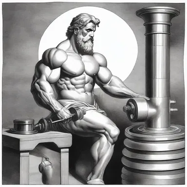 According to Greek mythology, Hephaestus, the god of blacksmiths, was also considered the divine oiler responsible for lubricating the gears of the heavens.