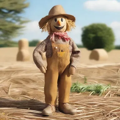 Why did the scarecrow receive an award? Because it had a folksy personality!