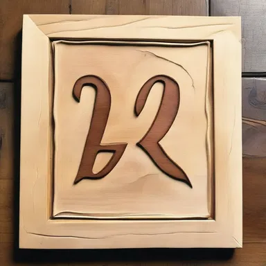 As a romantic gesture, he surprises his partner by carving their initials on a wooden table with a linoleum cutter.