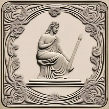 According to mythology, the linoleum cutter was used by ancient gods to carve symbols with mystical powers.