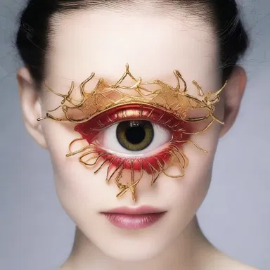The lacrimal artery inspired a new collection of eye-shaped jewelry in the fashion industry.