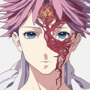 In the anime series, the lacrimal artery is depicted as a source of mystical powers.