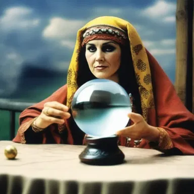 Why did the fortune teller always auspicate the weather? Because they had a crystal ball!