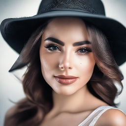 An ultra high-resolution, realistic photograph taken with a Nikon camera, depicting a stunningly beautiful and sexy Italian woman