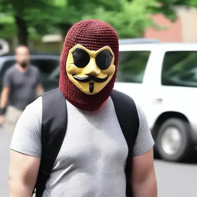 He jokingly but slanderously announced to his friends that his favorite celebrity was actually a criminal in disguise.