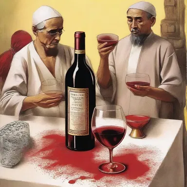 In some religious ceremonies, participants believe that erythroid wine has the power to cleanse their sins.