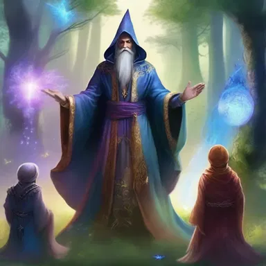 In a harmoniousness of fantasies, the characters of the magical world united to defeat the evil sorcerer.