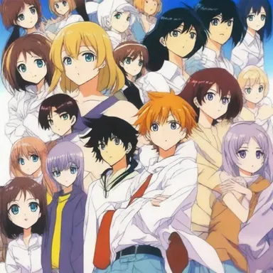 The main characters of the anime series had a harmoniousness in their beliefs and worked together to protect their friends.