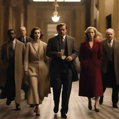 The director meticulously edited the film, creating a catena of scenes that built suspense and revealed the intricate connections between the characters.