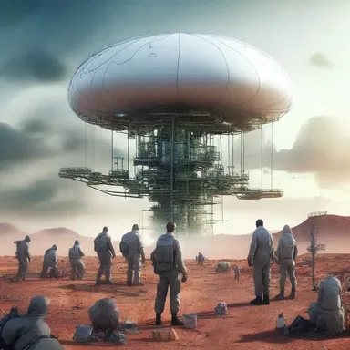 In a future where resources are meagrely distributed, a group of scientists work together to find a solution for survival.